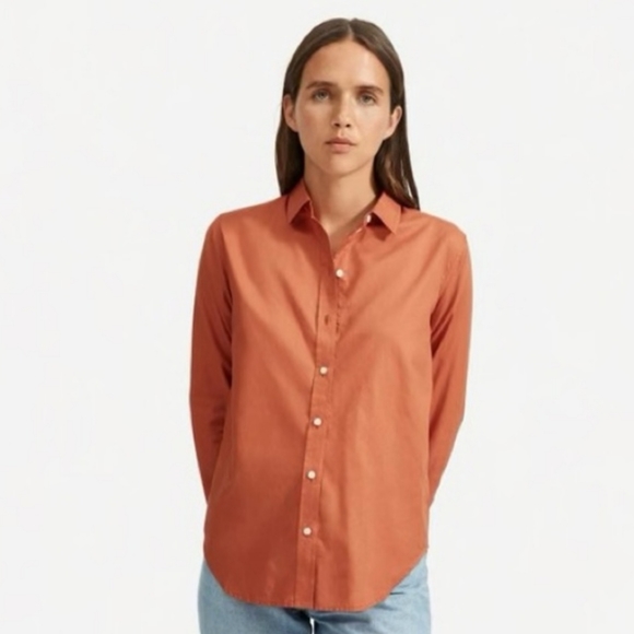 Everlane Tops - Everlane Silky Cotton Relax Shirt